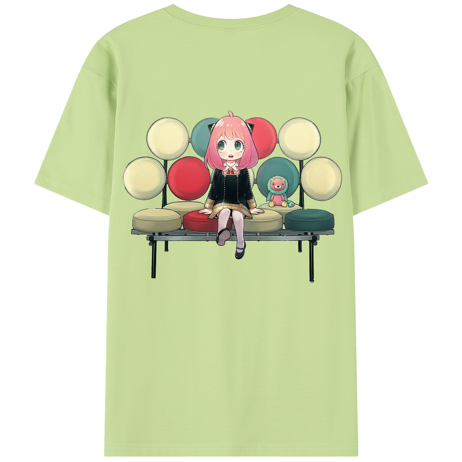 （画像用） SPY×FAMILY间谍家家酒 綿100％半袖Tシャツ（背面プリント）